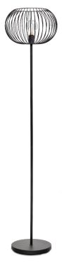 ETH Wire 2.0 - vloerlampen - Ø 40 x 185 cm - zwart
