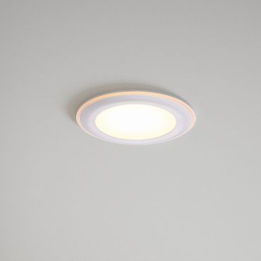 Nordlux Elkton 8 - inbouwspot - Ø 82 mm, Ø 65 mm inbouwmaat - 3 stappen Moodmaker functie - 5,5W dimbare LED incl. - wit
