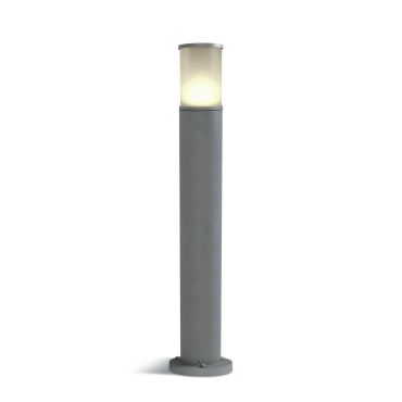ONE Light E27 Tube Lights - tuinpaal - Ø 10,7 x 75 cm - IP54 - grijs