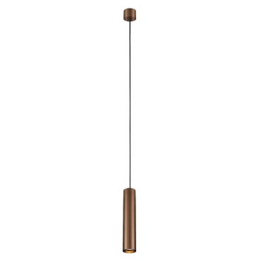 VK Lighting Edelle - hanglamp - Ø 5,6 x 183 cm - brons