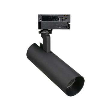 SHOWROOMMODEL - Maxlight Shinemaker - railspot - 3-fase railsysteem - Ø 5,5 x 19,6 cm - 15W dimbare LED incl. - zwart