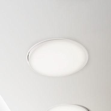 Nova Luce Perfect Profile Trimless - inbouwspot - Ø 1045 mm, 1030 mm inbouwmaat - 120W dimbare LED incl. - 3000K - wit