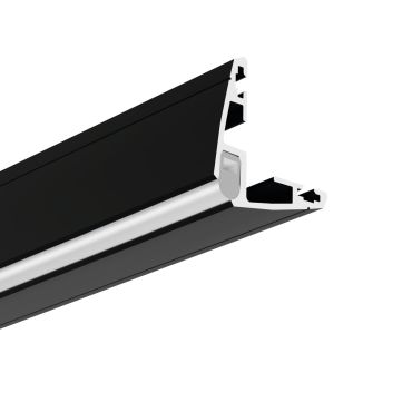 KLUS Roger - hoek ledprofiel - 3,1 x 3,1 cm - zwart