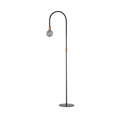 ETH Pike  - vloerlamp - Ø 30 x 180 cm - messing en zwart