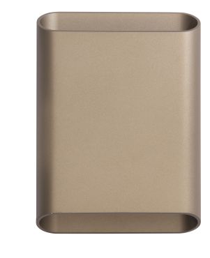 Artdelight Diaz - wandlamp - 4 x 14,5 x 20 cm - 2 x 6W LED incl. - IP65 - champagne