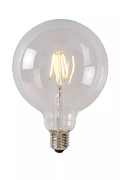 Lucide LED class A filament lamp - Ø 12,5 x 17,5 cm - E27 - 7W niet dimbaar - 2700K - transparant