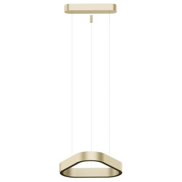 VK Lighting Aria - hanglamp - 40,8 x 306 cm - 40W dimbare LED incl. - goud