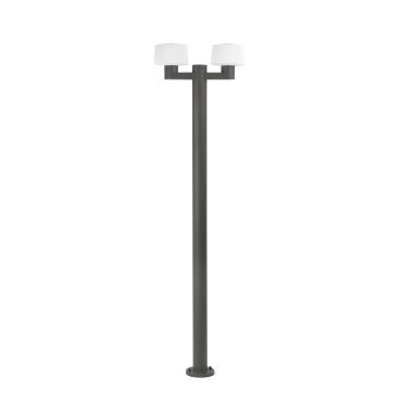 Faro Muffin – lantaarnpaal - 57 x 18,4 x 211,5 cm - IP44 - donkergrijs