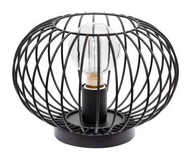 ETH Wire 2.0 - tafellamp - Ø 30 x 23 cm - zwart