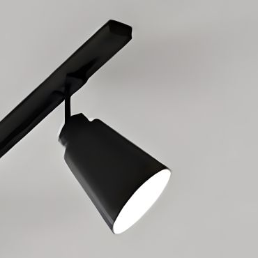 Nordlux Koniekel Link - rail spot GU10 - Ø 8 x 17,13 cm - mat zwart