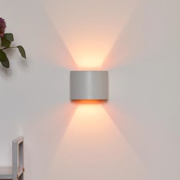 Lucide Xio -  wandverlichting met verstelbare stralingshoek - 11 x 13 x 9,7 cm - 3,5W dimbare LED incl. - wit