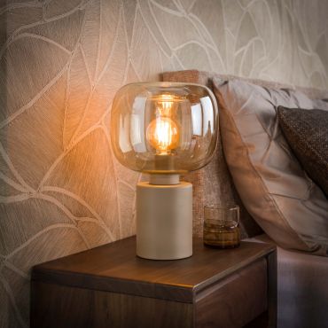 Vico Serene - tafellamp - 22 x 37 cm - beige