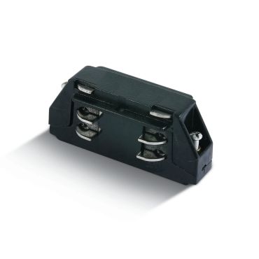 ONE Light Rounded Track &amp; Accessories - connector - 3-fase railsysteem - 16A - zwart