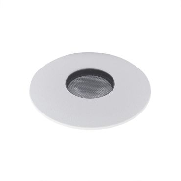 Nova Luce Bang - grondspot voor buiten - Ø 37 mm, 32 mm inbouwmaat - 1W LED incl. - IP67 - wit