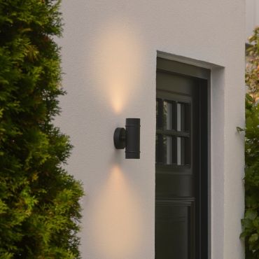 Nordlux Artilus - buiten wandverlichting - 9 x 16,7 cm - IP54 - zwart