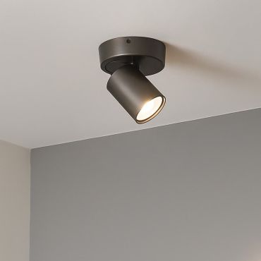 Projectlight Phoebe - opbouwspot - Ø 10 x 10 cm - brons