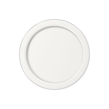 ETH Loïs - plafondlamp - Ø 23 x 5 cm - 3 stappen dimbaar - 15W LED incl. - IP44 -  wit