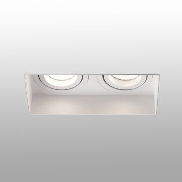 Faro Hyde Trimless - inbouwspot - 164 x 82 mm, 182 x 93 mm inbouwmaat - mat wit