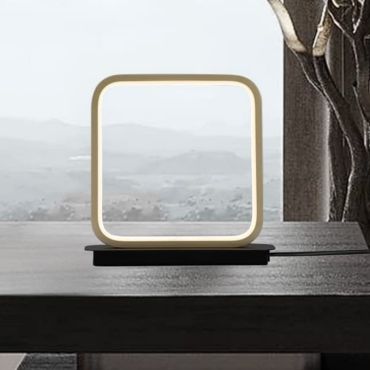 Nova Luce Imar - wandlamp - 20 x 24 x 5,5 cm - 13W LED incl. - zandzwart en goud