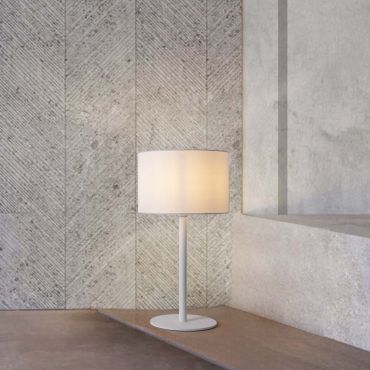 Nova Luce Sibnia - tafellamp - Ø 30 x 57,8 cm - zandwit