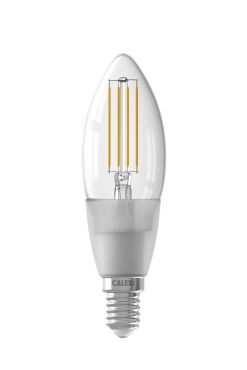 Calex Smart LED lamp - Ø 3,5 x 11,2 cm - E14 - 4,5W - dimfunctie via app - 1800 tot 3000K - white ambiance