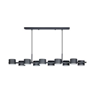 ETH Prince - hanglamp - 114 x 26 x 112 cm - zwart