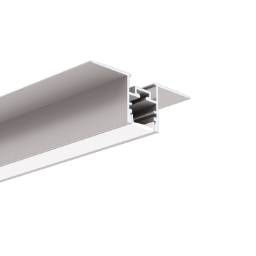 KLUS PDS-UST - inbouw ledprofiel voor 16mm gipsplaat - 1,12 cm vensterbreedte - geanodiseerd zilver