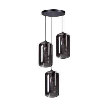 ETH The John - hanglamp - Ø 35 x 175 cm - zwart