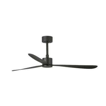 Faro Amelia - plafondventilator - Ø 132 x 26 cm - 6 snelheden - incl. afstandsbediening met timer - zwart