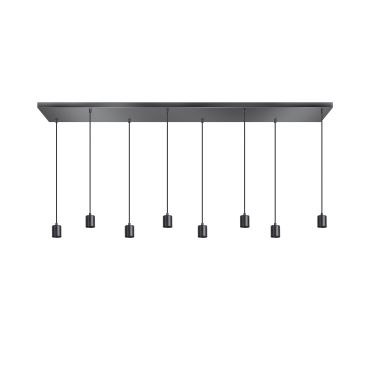 ETH Origin - hanglamp - 160 x 30 x 200 cm - zwart