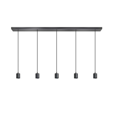 ETH Origin - hanglamp - 120 x 10 x 200 cm - zwart