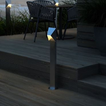 Nordlux Pontio - tuinpaal - 15 x 15 x 85 cm - IP54 - gegalvaniseerd staal