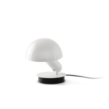 Faro Bela - tafellamp - Ø 14,6 x 24 cm - wit