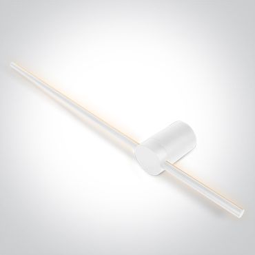 ONE Light Decorative - wandverlichting - 90 x 7 x 11 cm -  15W LED incl. - wit