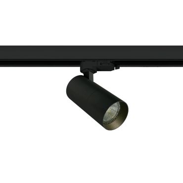 ONE Light GU10 Track Spots - rail spot - 3-fase railsysteem - Ø 5,5 x 12 cm - zwart