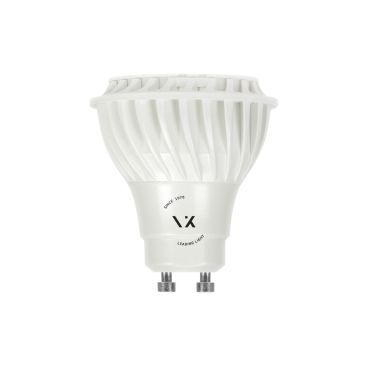 VK Lighting LED-spot 24V - Ø 5 x 5,6 cm - GU10 - 6W niet dimbaar - 3000K - wit