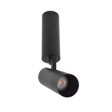 Projectlight Andromeda - opbouwspot - Ø 5,6 x 32 cm - zwart