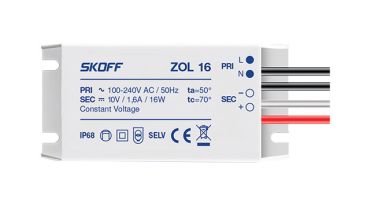 Skoff LED driver - 10Vdc/230V - 16W