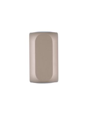 Nova Luce Elli - wandlamp - 10,5 x 6 cm - 8W LED incl. - Moca-koffie en mat zwart
