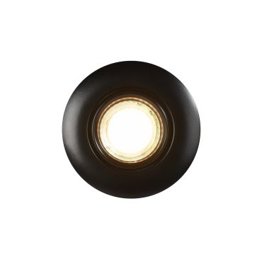 Nordlux Umberto - inbouwspot - Ø 96 mm - Ø 76 mm inbouwmaat - IP44 - zwart