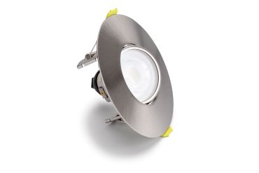 Integral LED Evofire Maxi 110 - inbouwspot - Ø 110 mm, Ø 70-100 mm inbouwmaat - satijn nikkel