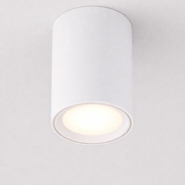 Nordlux Fallon Long - opbouwspot 1L - Ø 10 cm - 4 stappen Moodmaker functie - 5,5W dimbare LED incl. - wit