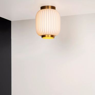 Lucide Gosse - plafondlamp - Ø 19,5 x 23,8 cm - wit