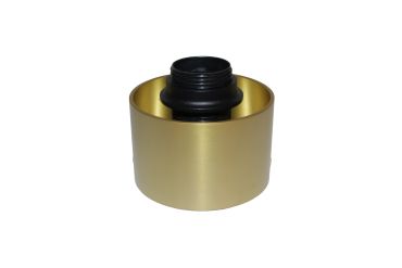 Artdelight Rosario - lamphouder voor PL 202 - Ø9,5 x 9,5 cm - goud