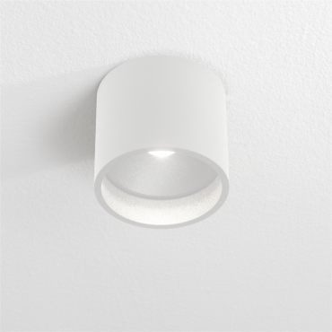 Artdelight Ormond - plafondlamp - Ø 11 x 10 cm - 7W dimbare LED incl. - IP54 - wit