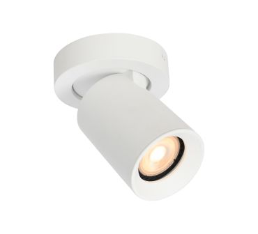 Artdelight Megano Round - opbouwspot - Ø 10 x 11,3 cm - wit