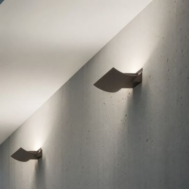 VK Lighting Cape - wandlamp buiten - 19,4 x 30 x 4,3 cm - 10W LED incl. - IP65 - antraciet