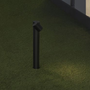 Nova Luce Focus - tuinpaal - 13,8 x 6,8 x 55 cm - IP54 - zwart