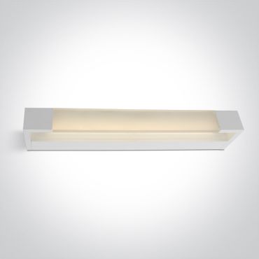 ONE Light Mirror Lights - spiegellamp - 37,5 x 8 x 4 cm - 14W LED incl. - IP44 - wit