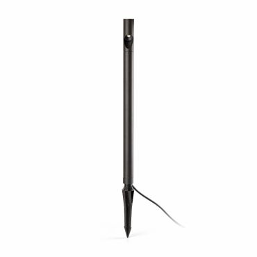 Faro Bezel - tuinpaal op piek - Ø 4 x 80 cm - 8W LED incl. - IP65 - zwart